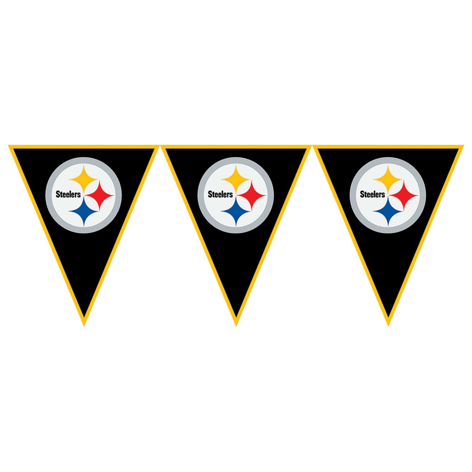 Steelers Banner Flag