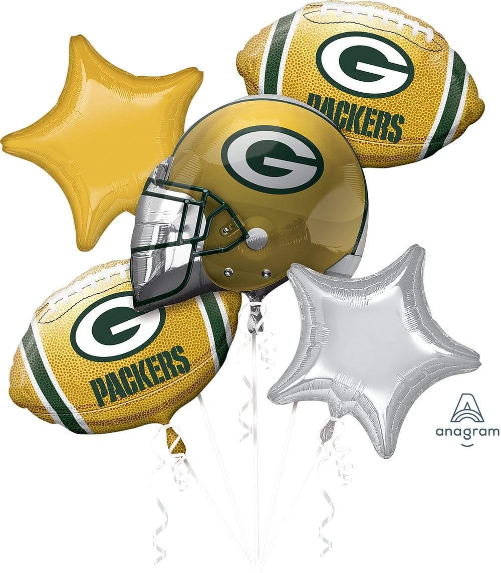 Green Bay Packers Balloon Bouquet