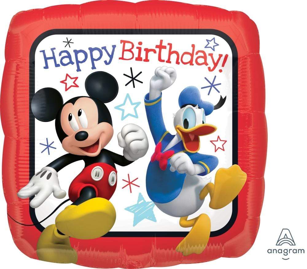 17 Mickey Mouse Happy Birthday Balloon