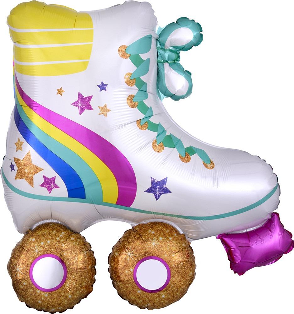 bubblegum roller skates Sticker for Sale by rainyfern