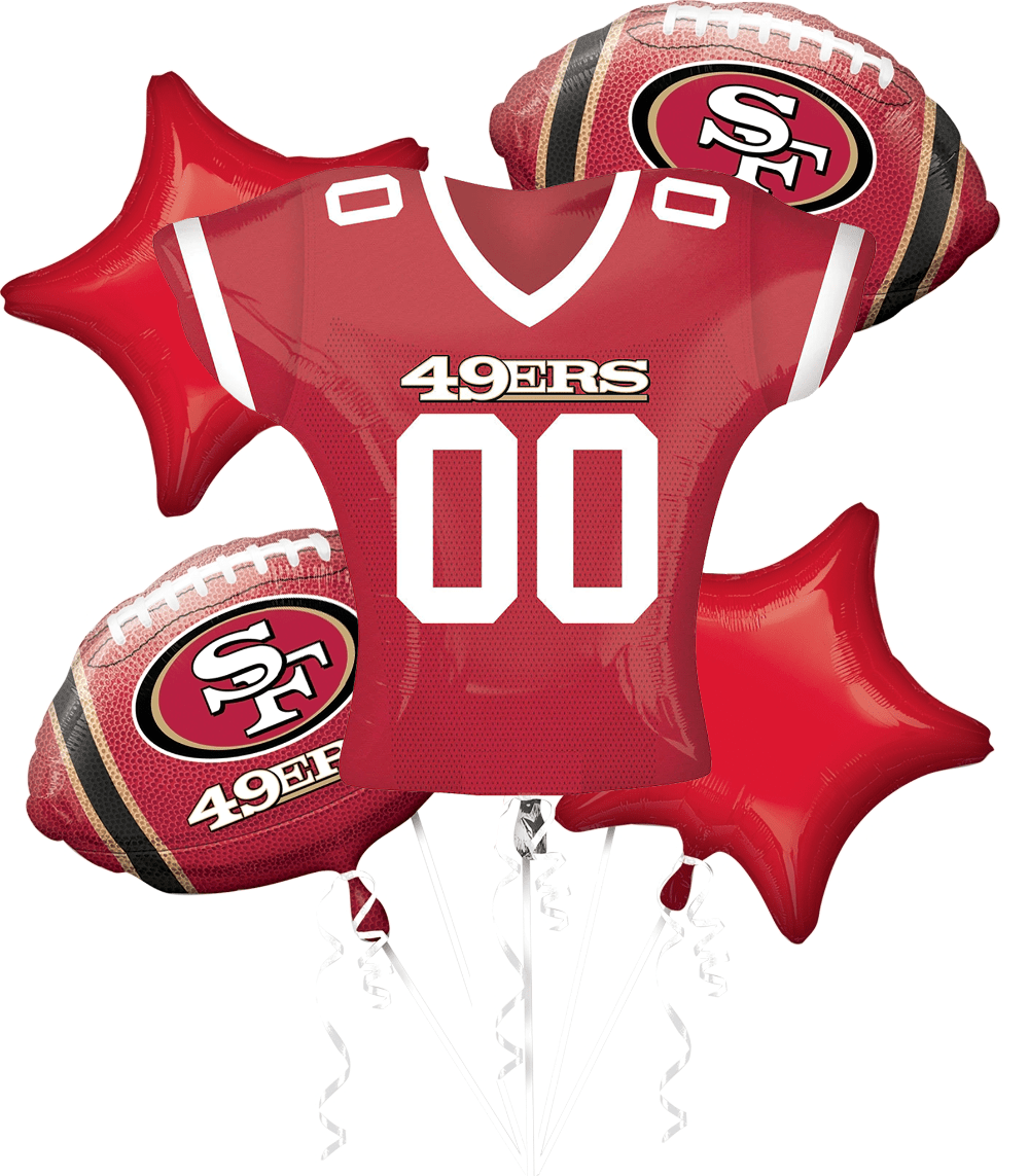 San Francisco 49ers 24 Jersey Balloon