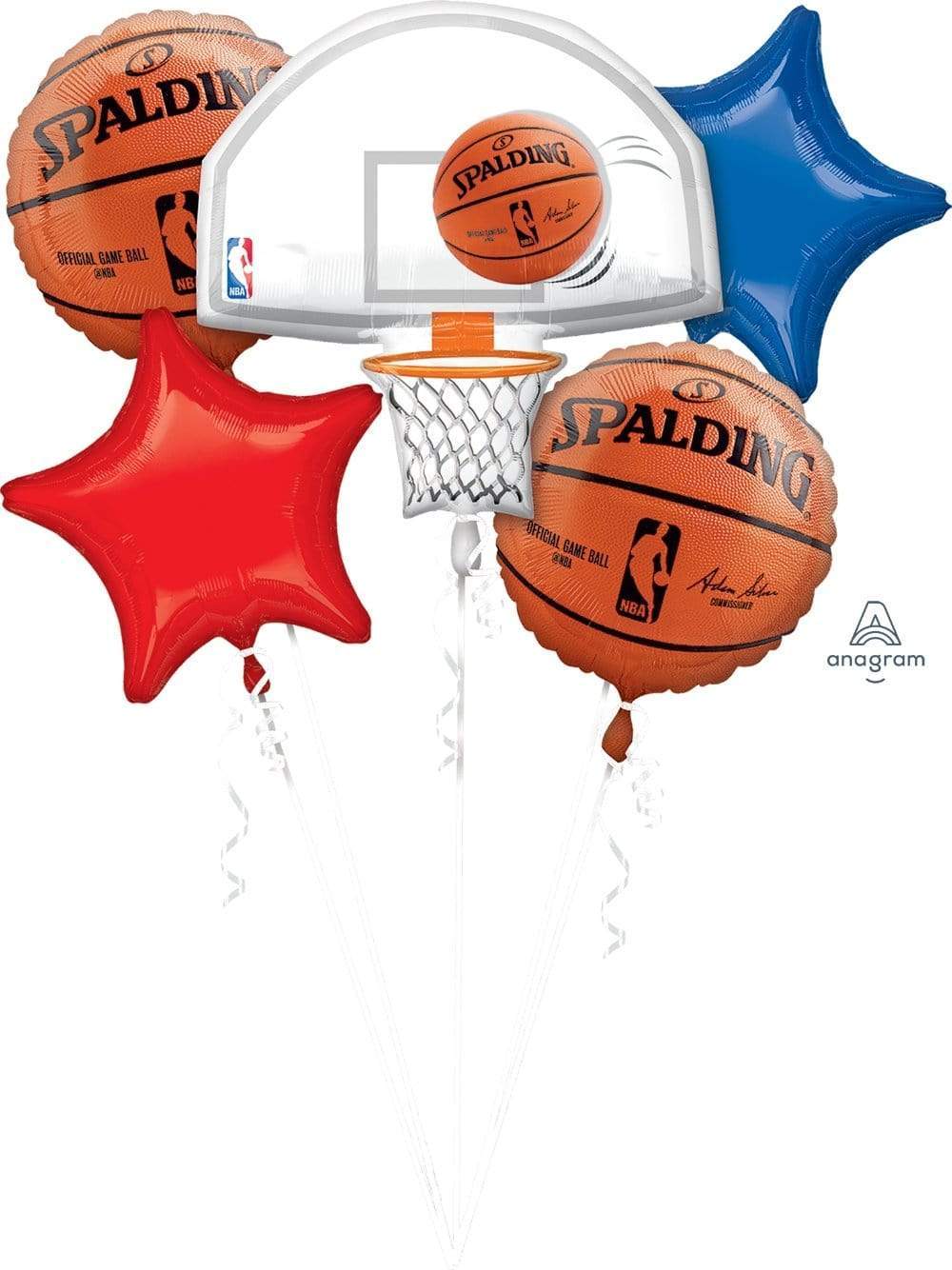 Buy 18 Basketball balloons for only 0.76 USD by Convergram - Balloons  Online