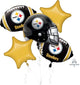 Ramo de globos de los Steelers