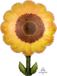 Anagram Mylar & Foil Yellow Sunflower 29″