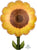 Anagram Mylar & Foil Yellow Sunflower 29″