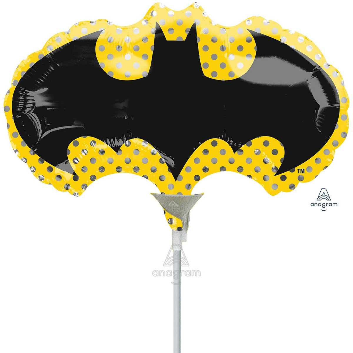 Batman Symbol (requires heat-sealing) 14″ Balloon – instaballoons Wholesale