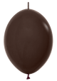 Globos Link-O-Loon Deluxe Chocolate de 12″ (50 unidades)