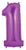 Betallic Mylar & Foil 1 40" Purple Number Balloons