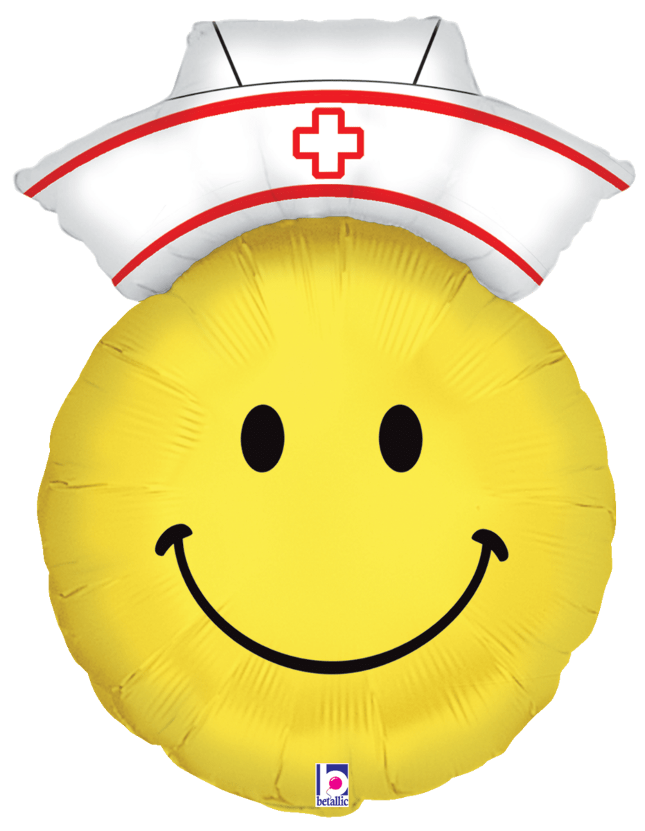 Extreem Ophef cafe Smiley Nurse Emoji 28″ Balloon – instaballoons Wholesale