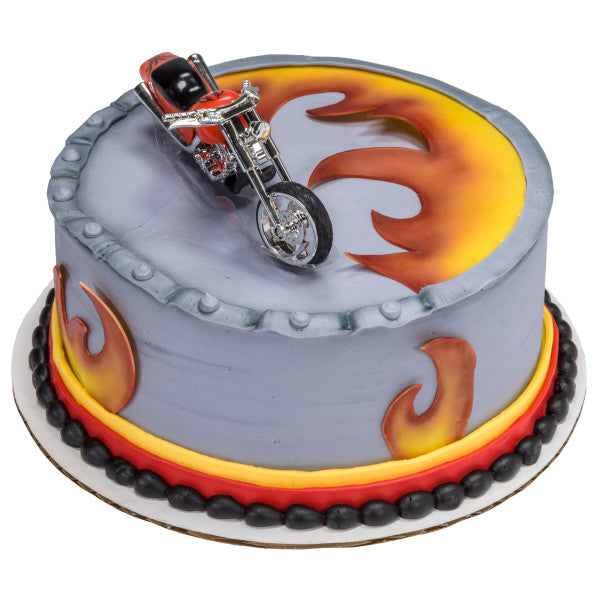 Pack Topper Cake Motocross with name