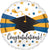 Congratulations Graduation 28″ Foil Balloon by Anagram from Instaballoons