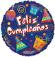 Feliz Cumpleaños Party Elements Globo 18″