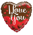 Convergram Love Chocolate 18″ Balloon