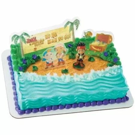 Amazon.com: Party Time Disney Jake and The Neverland Pirates Mini Character  Birthday Candle Set, Pack of 4, Multi , 1.5