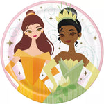 Disney Princess 7" Paper Plates by Unique from Instaballoons