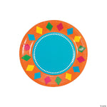 Fiesta Party Dessert Plates Foil Balloon by Fun Express from Instaballoons