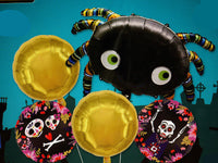 Halloween Spider Bouquet Foil Balloon by Winner Party from Instaballoons