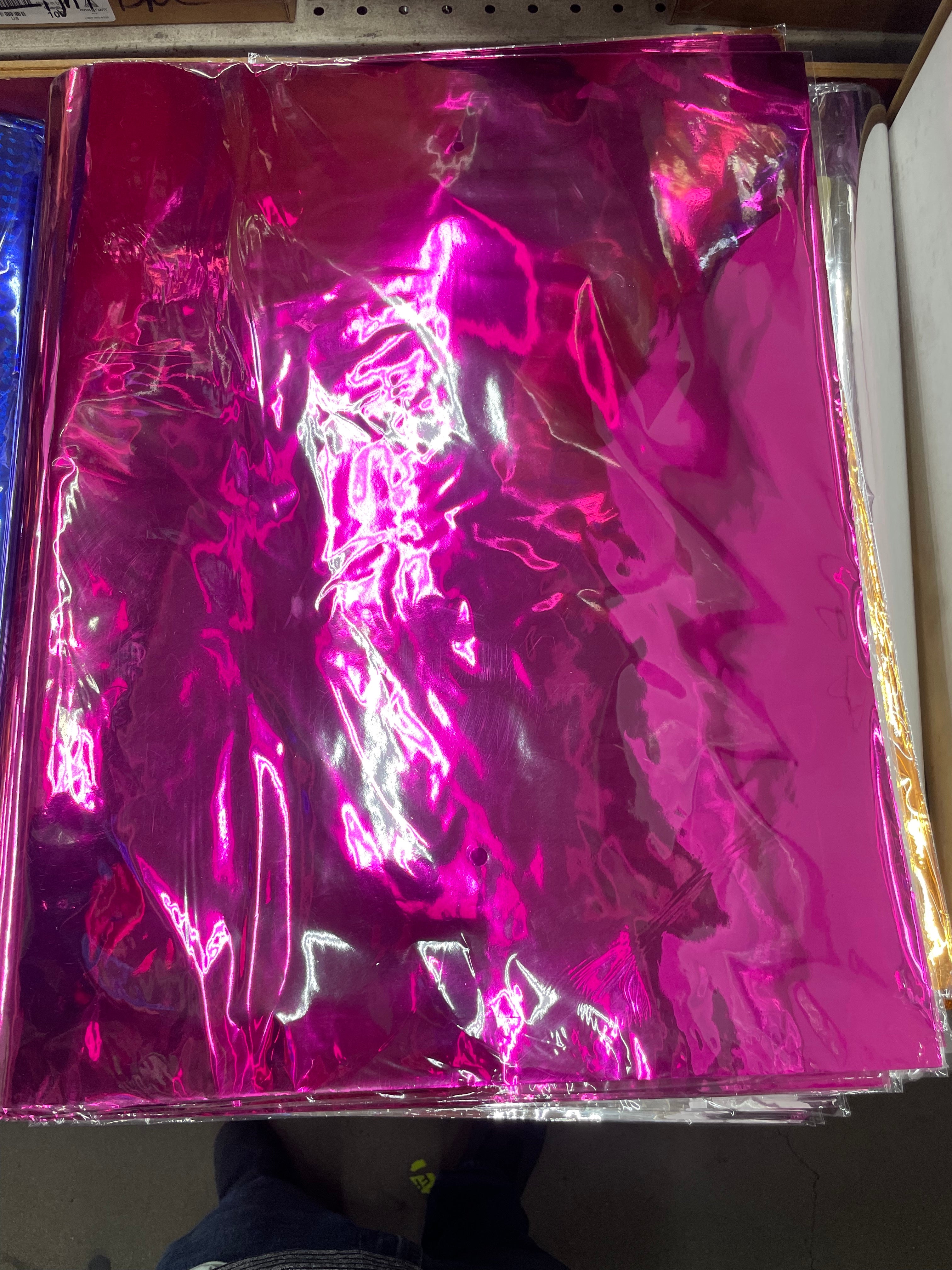 Pink Metallic Foil Sheets for Crafts (11 x 8.5 In, 50 Pack), PACK - Fry's  Food Stores