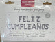 Feliz Cumpleanos Silver 16″ Balloon Banner Set