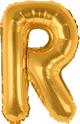 Gold Letter R 16″ Balloon