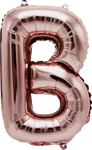 Rose Gold Letter B 16" Balloon