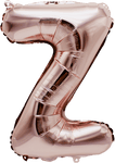 Rose Gold Letter Z 16" Balloon