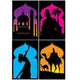 Arabian Nights Silhouettes (4 count)