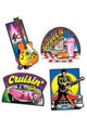 Rock & Roll Cutouts (4 count)