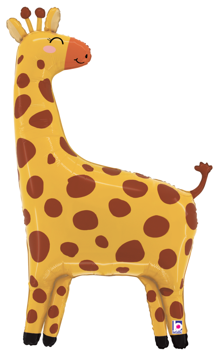 Giraffe Personalized Name Baby Shower Wrapping Paper - Jungle