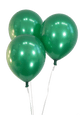 Globos Latex 12″ Verde Metálico (72)