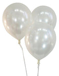 Magic Touch Latex Pearlized White 12″ Latex Balloons (144 count)