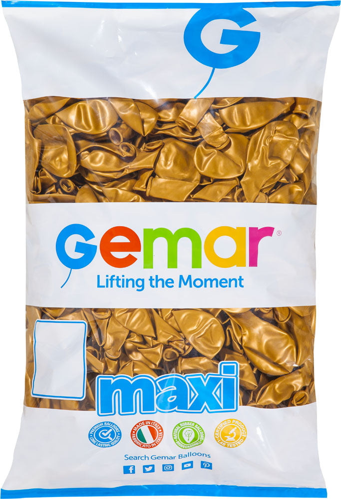 Gemar USA Maxi Bag Metallic Gold GM110-039 12