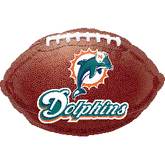 Miami Dolphins 18 Football Balloon