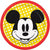 Mickey 7" Paper Plates by Unique from Instaballoons