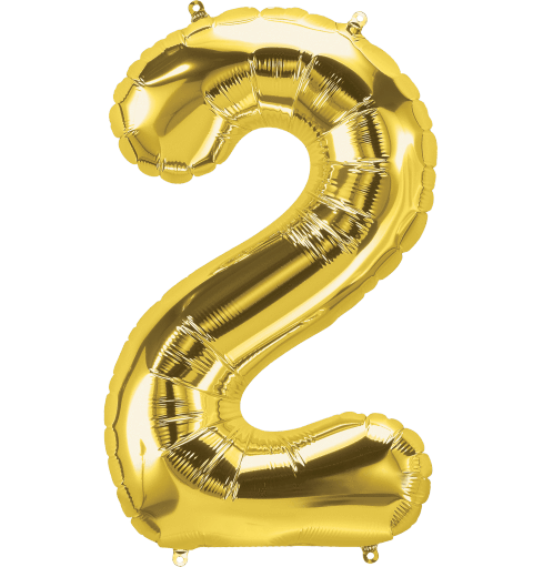 Gold Number 2 (Two) 34