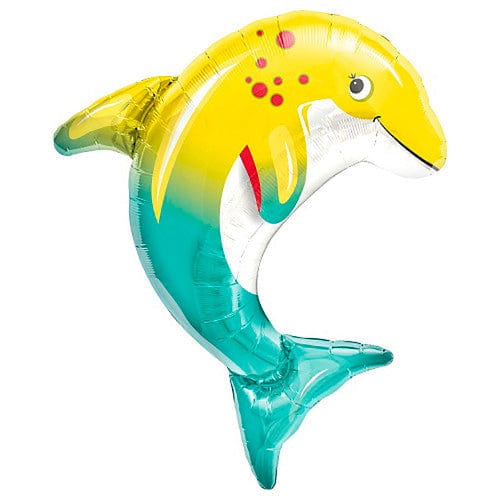 Happy Dolphin 31″ Balloon – instaballoons Wholesale