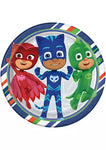 PJ Masks 9" Paper Plates by Unique from Instaballoons