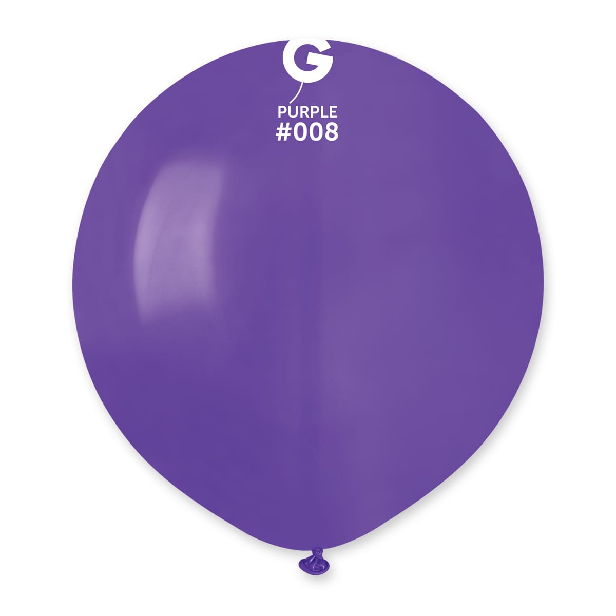 Sachet 25 ballons métal violet clair