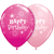 Cumpleaños Sparkle Pink &amp; Wild Berry 11″ Globos de látex (50)