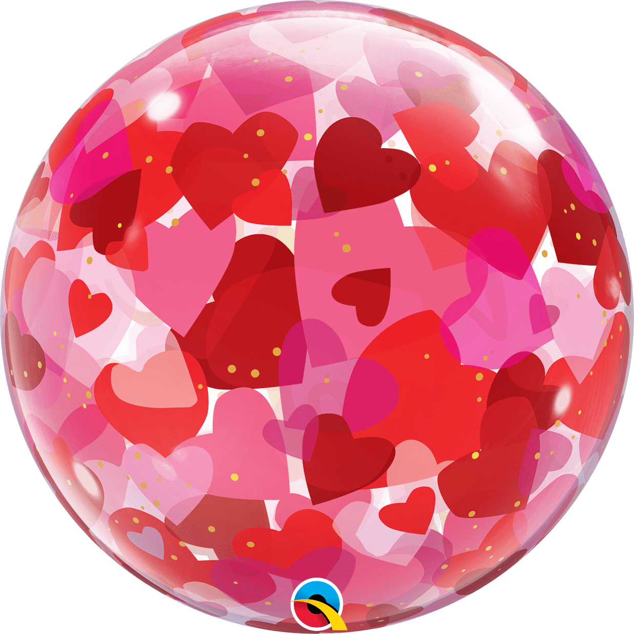 Paquete de 105 guirnaldas de arco de globos para el día de San Valentín,  globos de confeti rosa, blanco y rojo con globos de corazón rojo para el  día