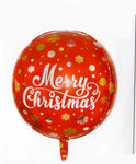 Red Christmas 18″ Orbz Balloon by Winner from Instaballoons