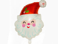 Santa Head 24″ Foil Balloon by Winner Party from Instaballoons