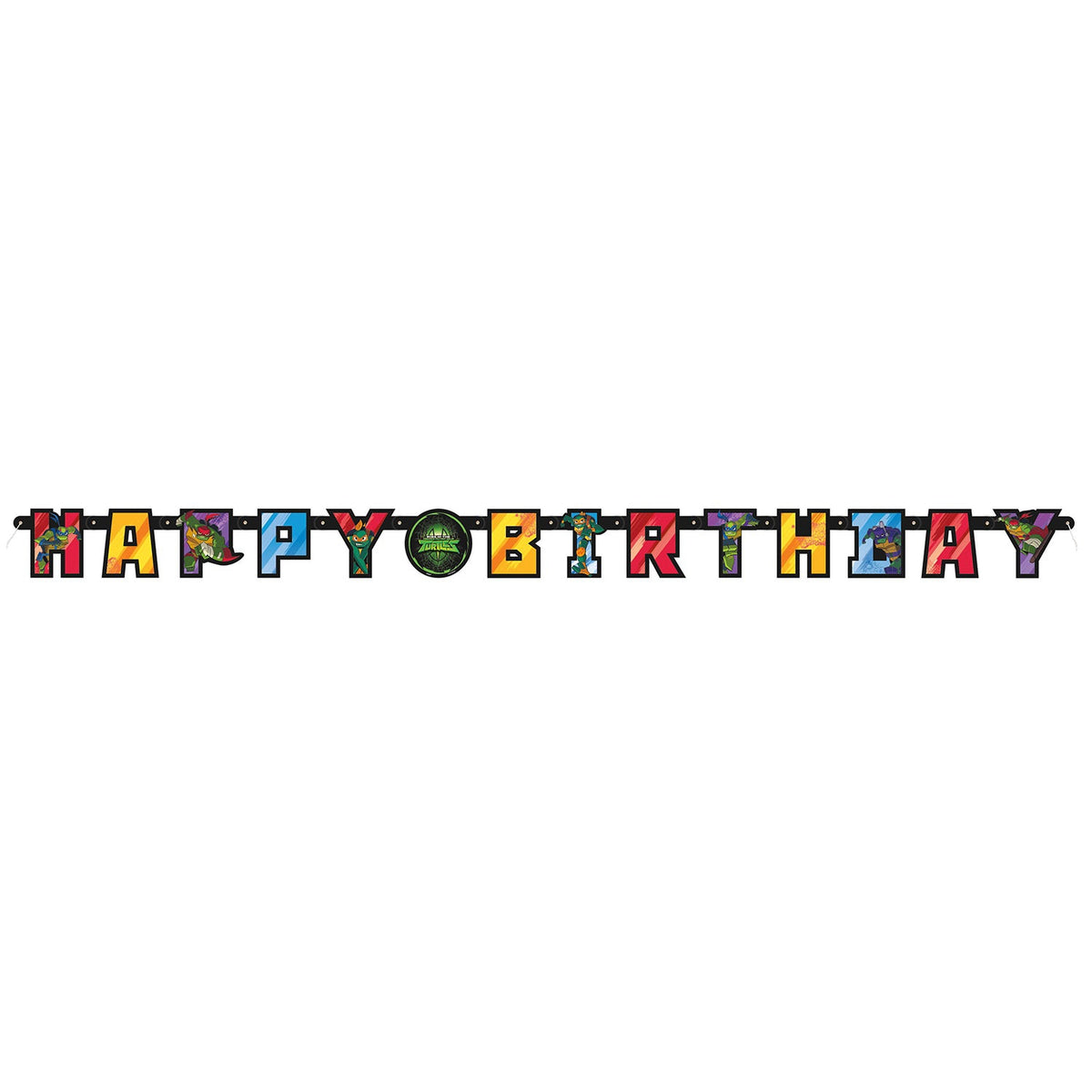 TMNT Happy Birthday Banner – instaballoons Wholesale