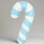 Winner Party Pastel Blue Candy Cane 30″ by Imported from Instaballoons